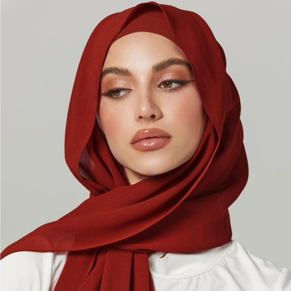 Dynamic Duo Hijab bundle Hijab with undercap Chiffon scarf with underscarf